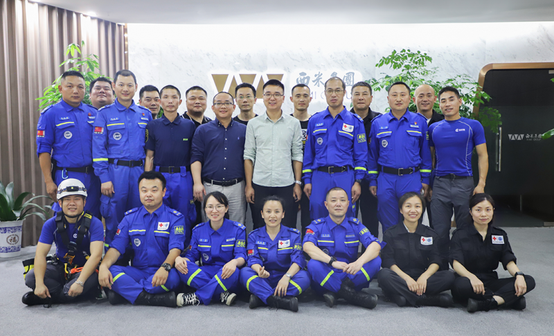 “拴好生命安全“保险绳”，实现应急资源共建共享——“克拉维智能”受邀为“湖南省红十字蓝天救援队”的队员们培训